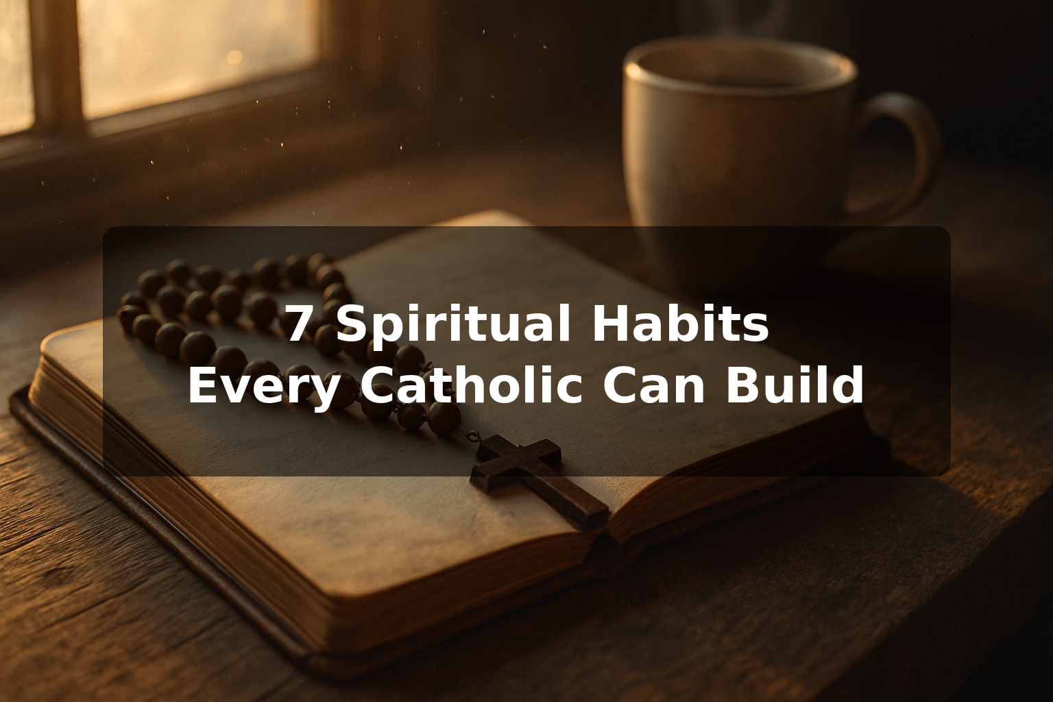 7 Spiritual Habits Every Catholic Can Build (Even When Life Is Overwhelming)