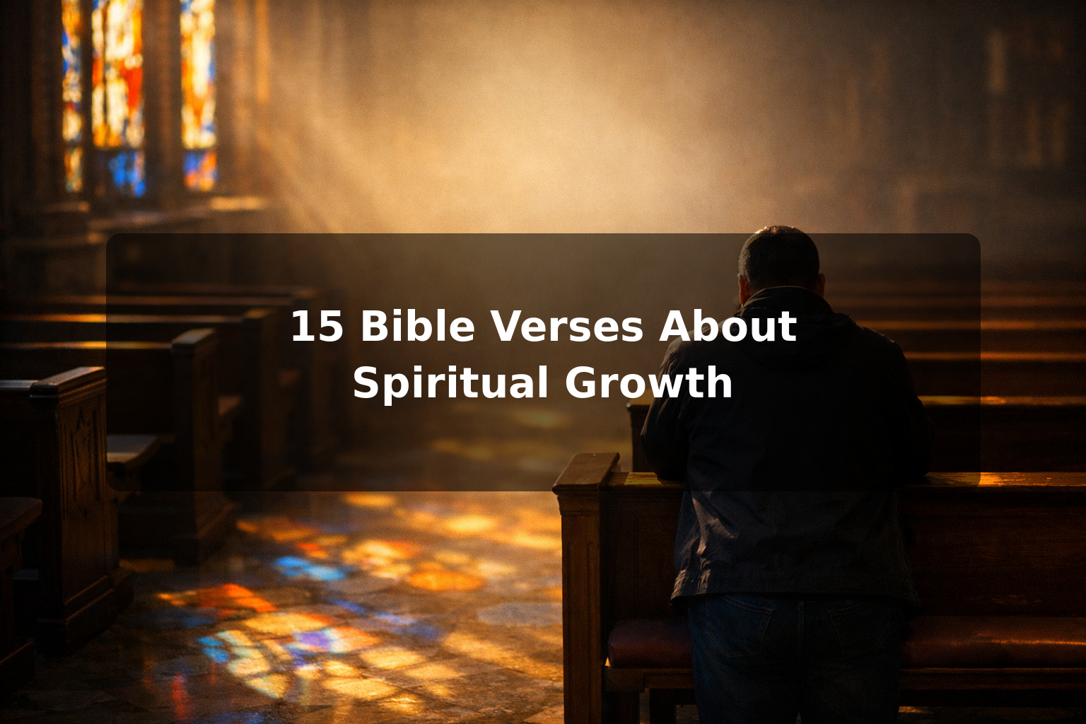 15 Bible Verses About Spiritual Growth (With Catholic Context)