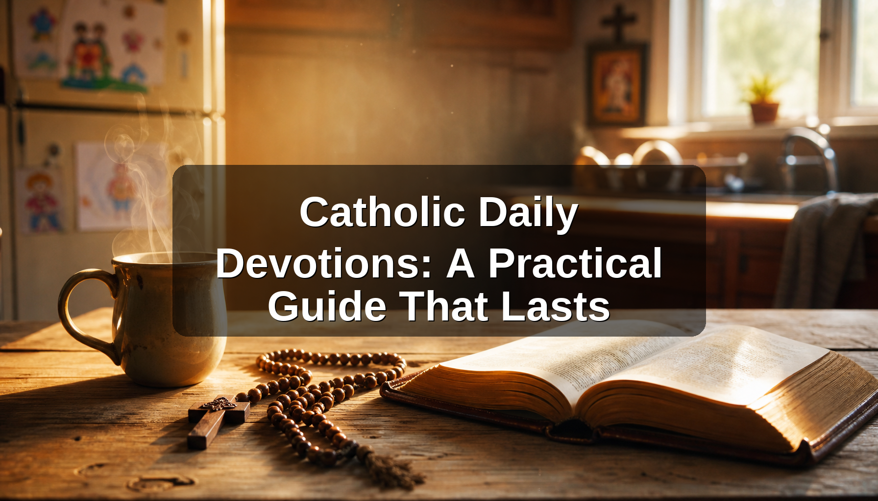 Catholic Daily Devotions: A Practical Guide to Building a Devotional Life That Lasts