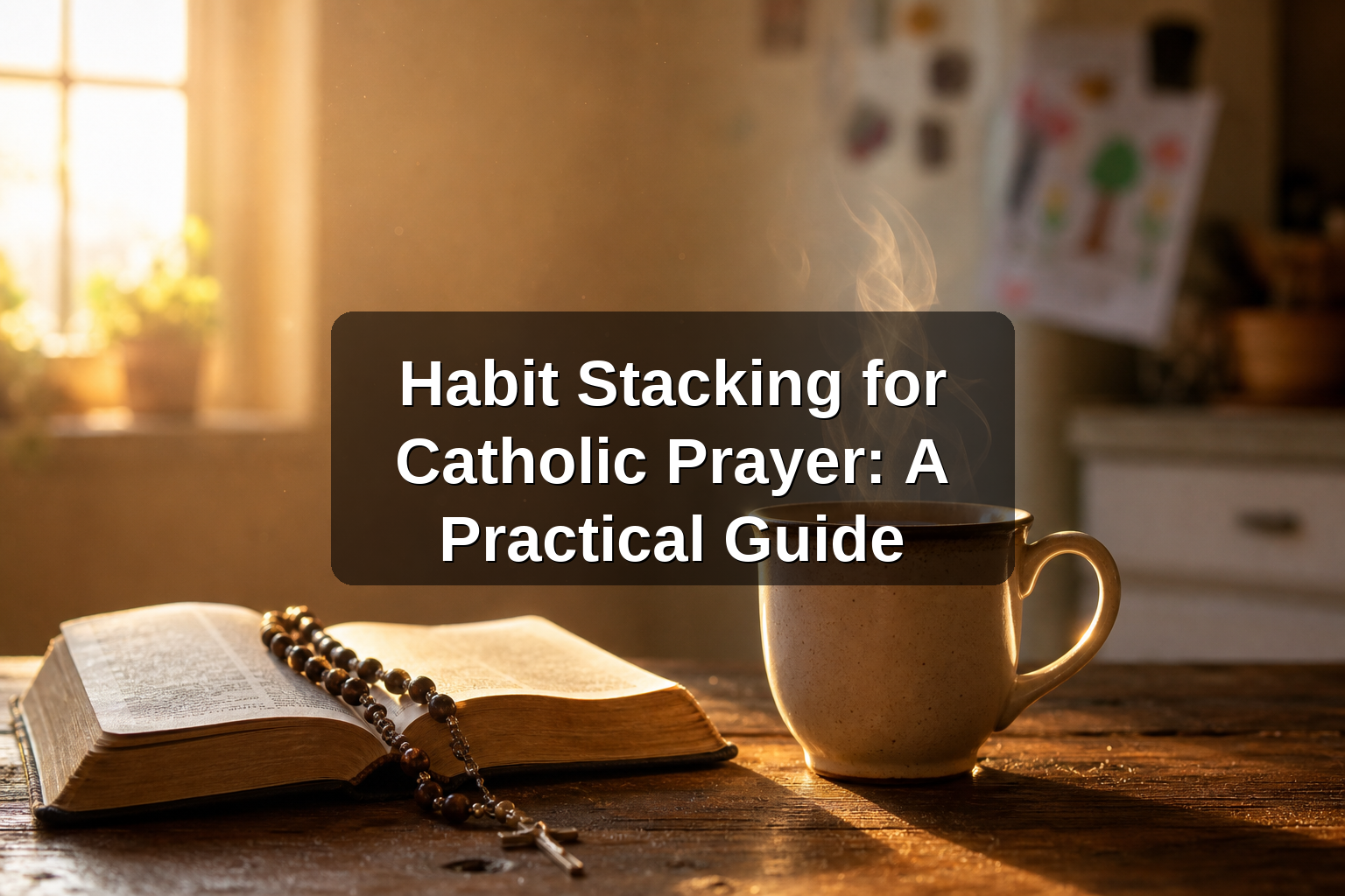 Habit Stacking for Catholic Prayer: A Practical Guide