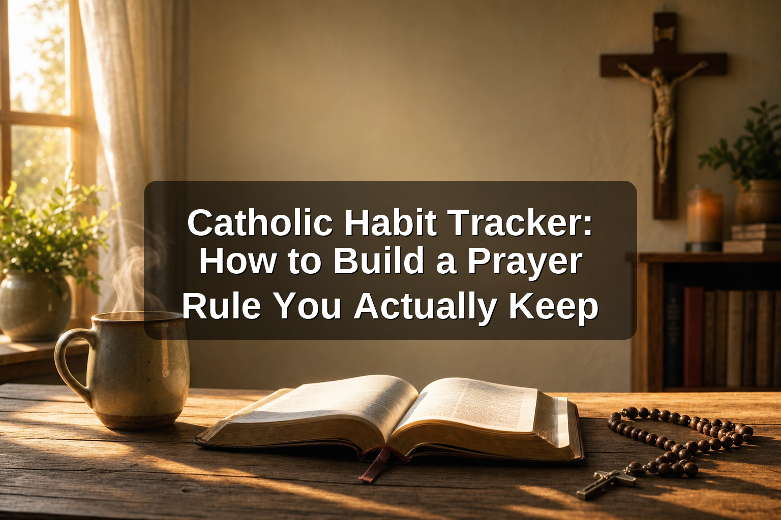 Catholic Habit Tracker: How to Build a Prayer Rule You Actually Keep