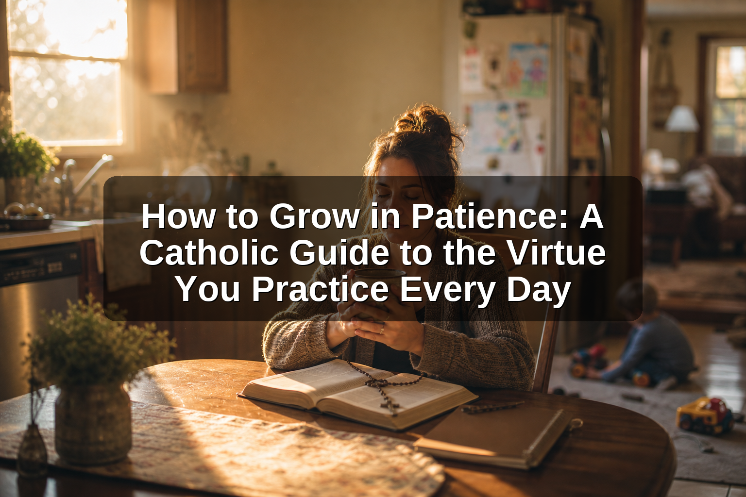 How to Grow in Patience: A Catholic Guide to the Virtue You Practice Every Day