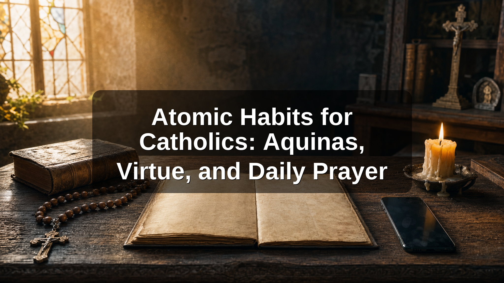 Atomic Habits for Catholics: Aquinas, Virtue, and Daily Prayer