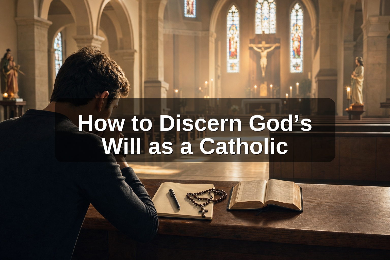 How to Discern God’s Will as a Catholic: A 7-Day Rule for Real-Life Decisions