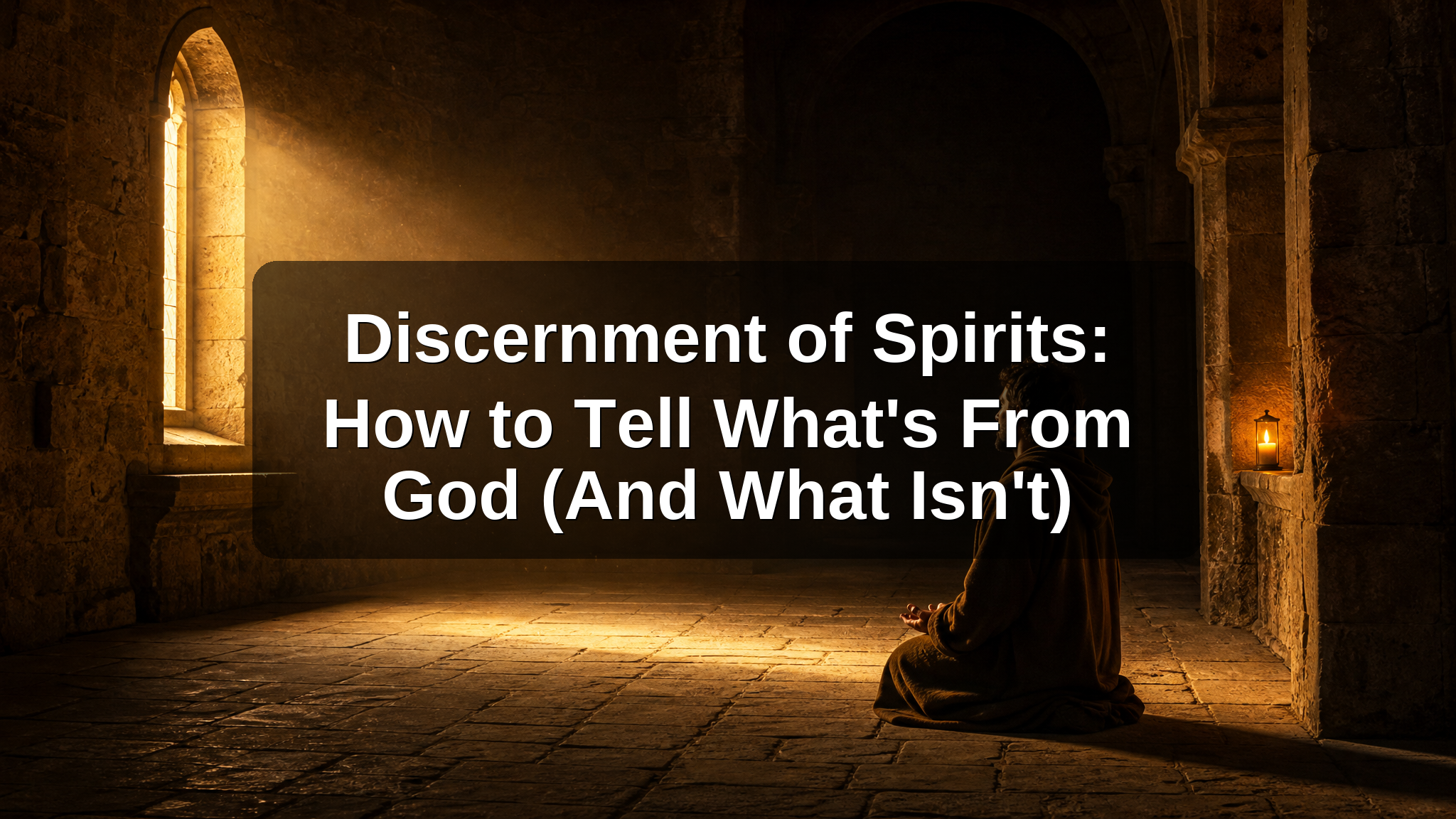 Discernment of Spirits: How to Tell What’s From God (And What Isn’t)