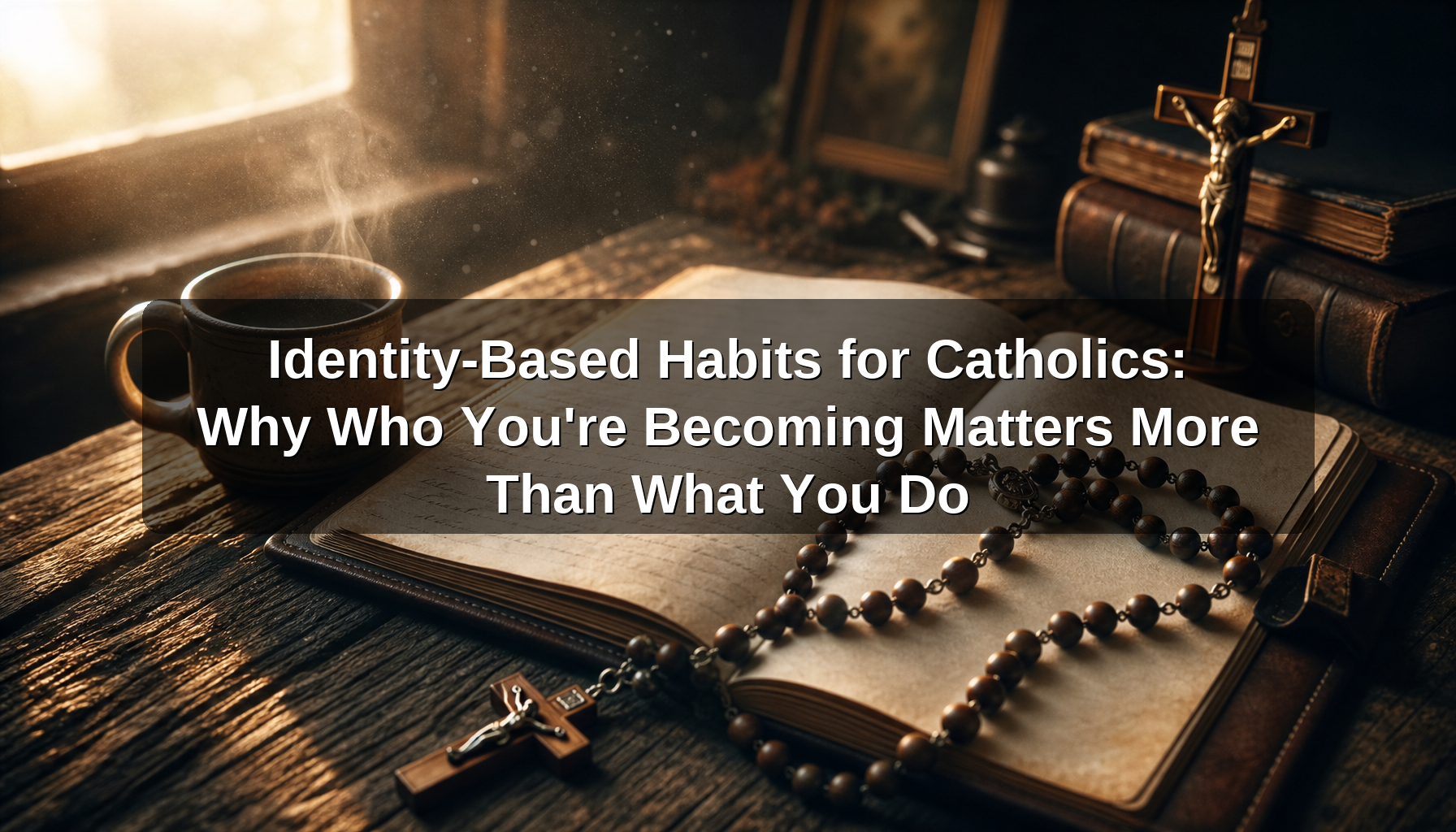 Identity-Based Habits for Catholics: Why Who You’re Becoming Matters More Than What You Do