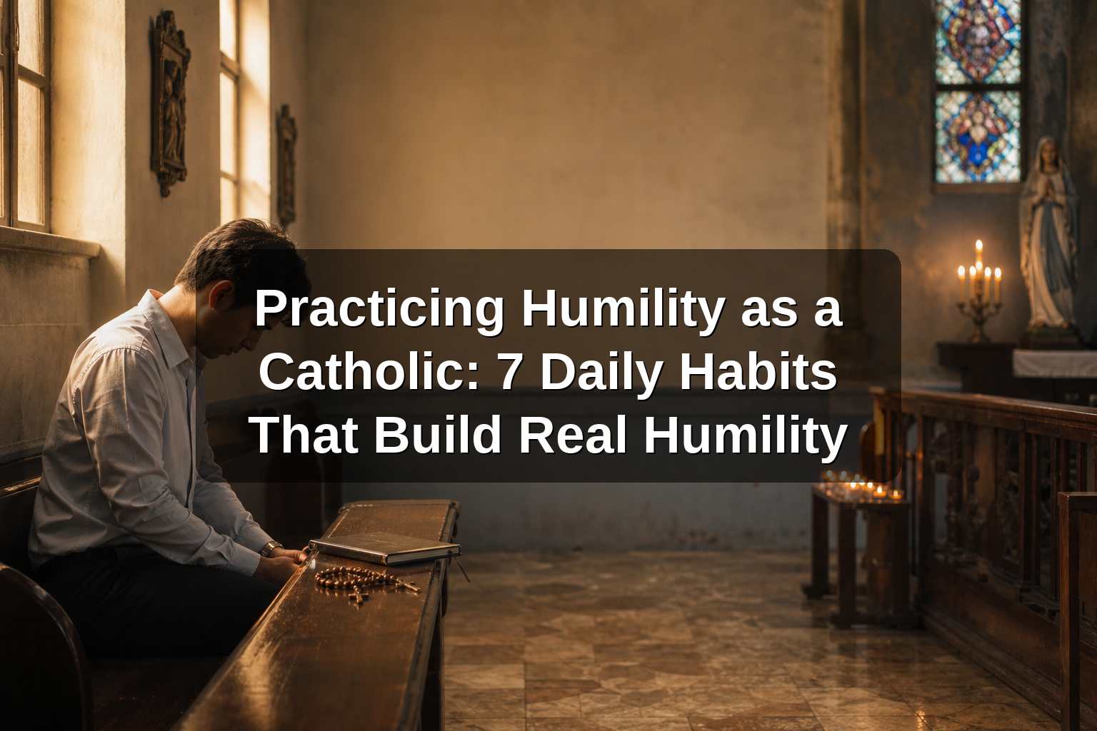 Practicing Humility as a Catholic: 7 Daily Habits That Build Real Humility
