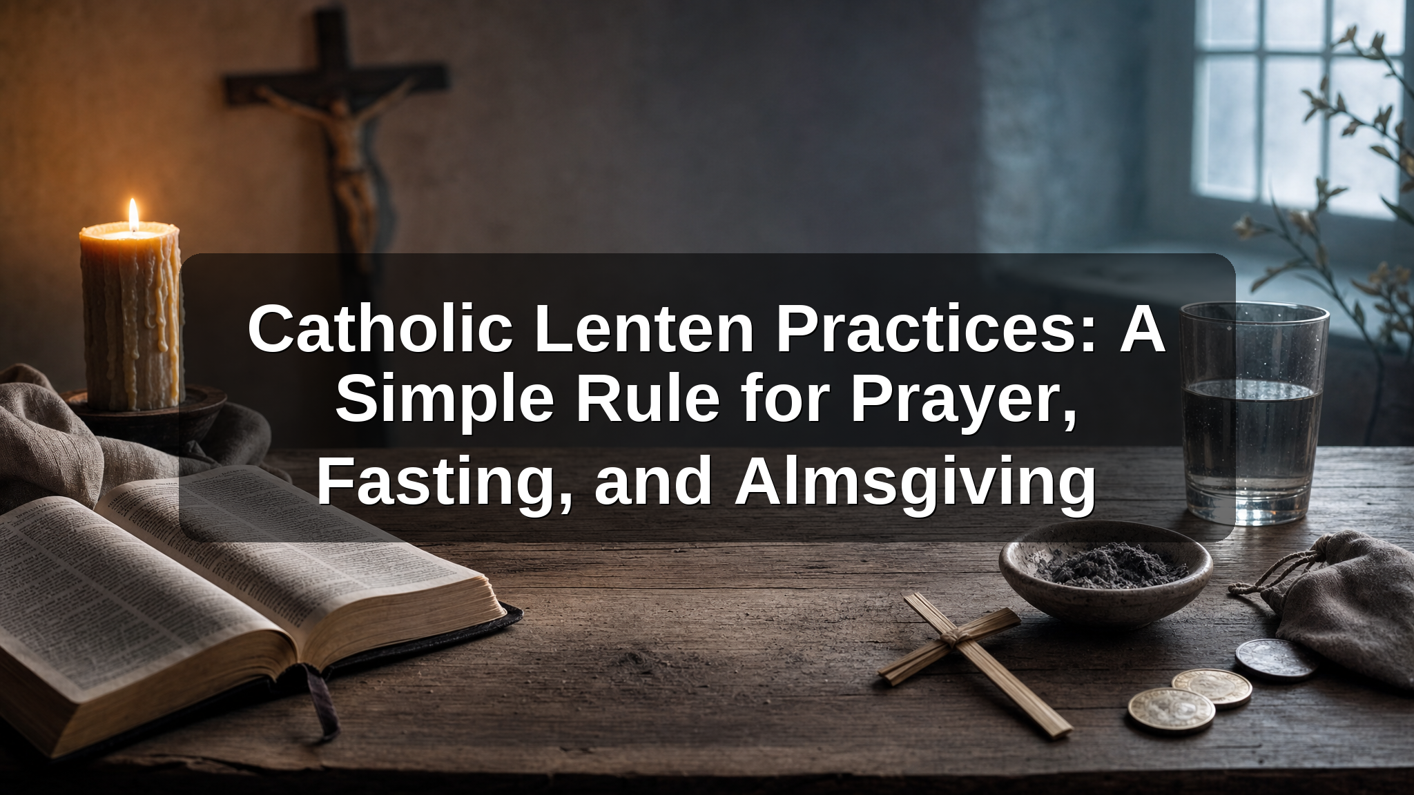 Catholic Lenten Practices: A Simple Rule for Prayer, Fasting, and Almsgiving