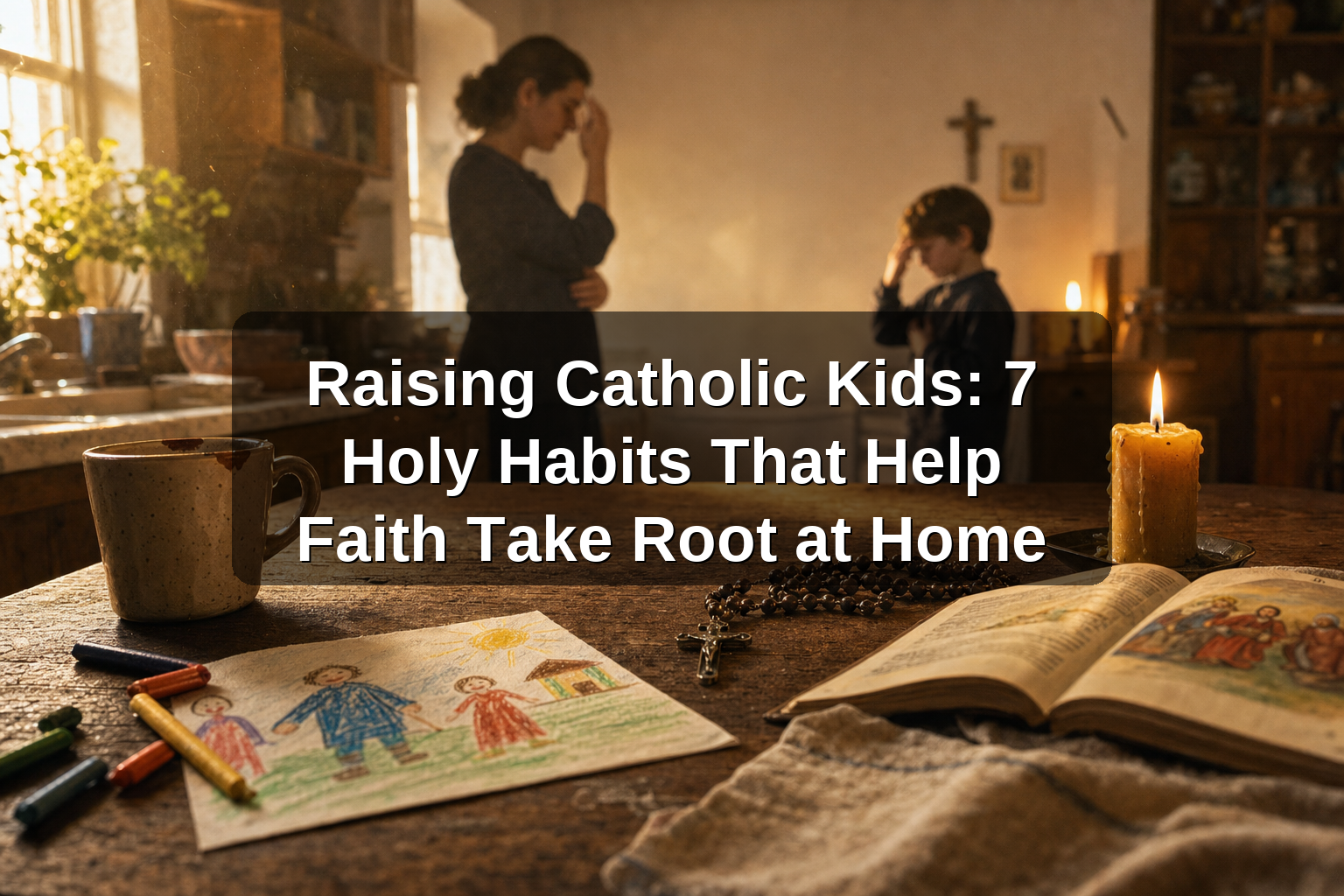 Raising Catholic Kids: 7 Holy Habits That Help Faith Take Root at Home