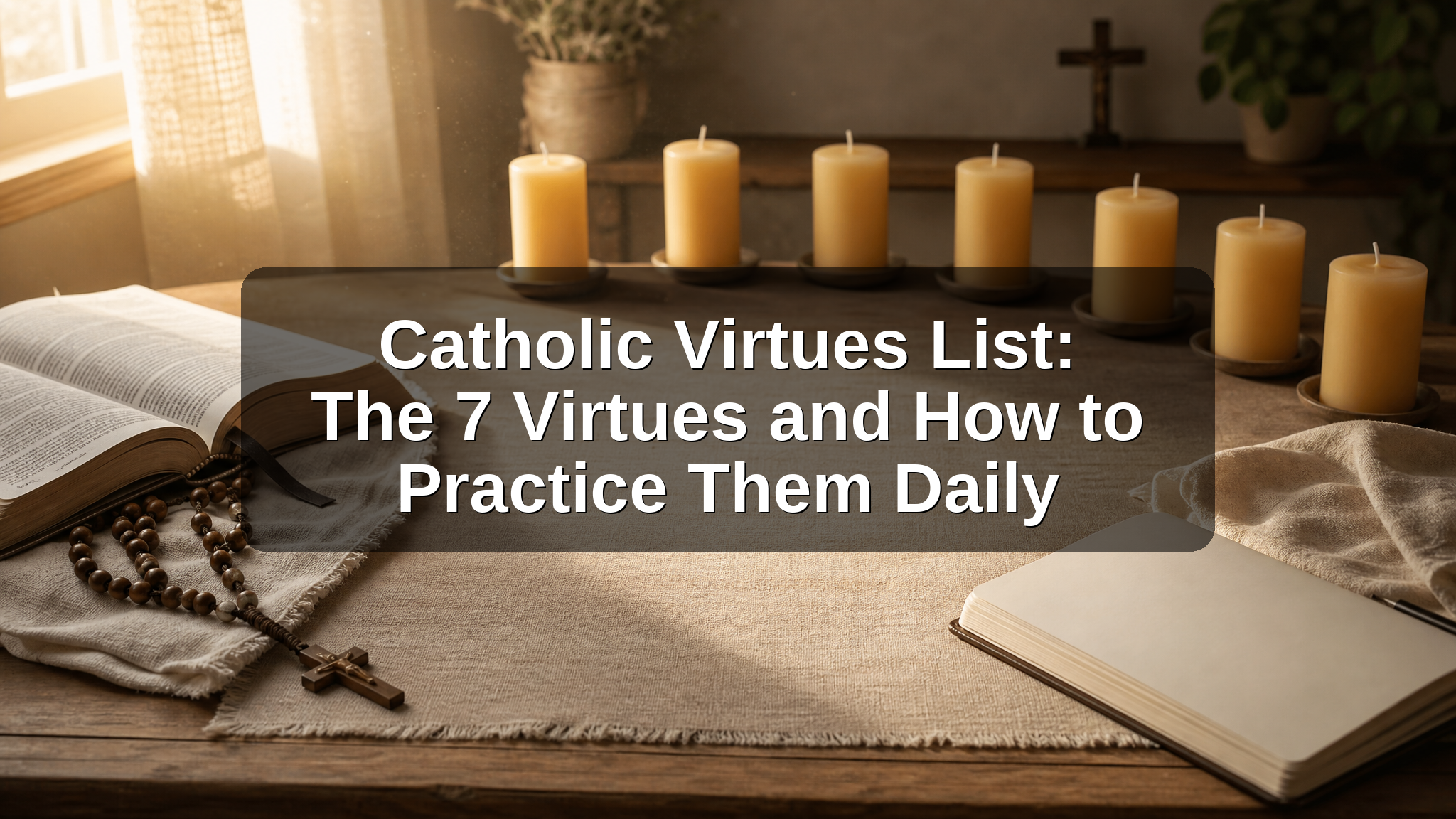 Catholic Virtues List: The 7 Virtues and How to Practice Them Daily