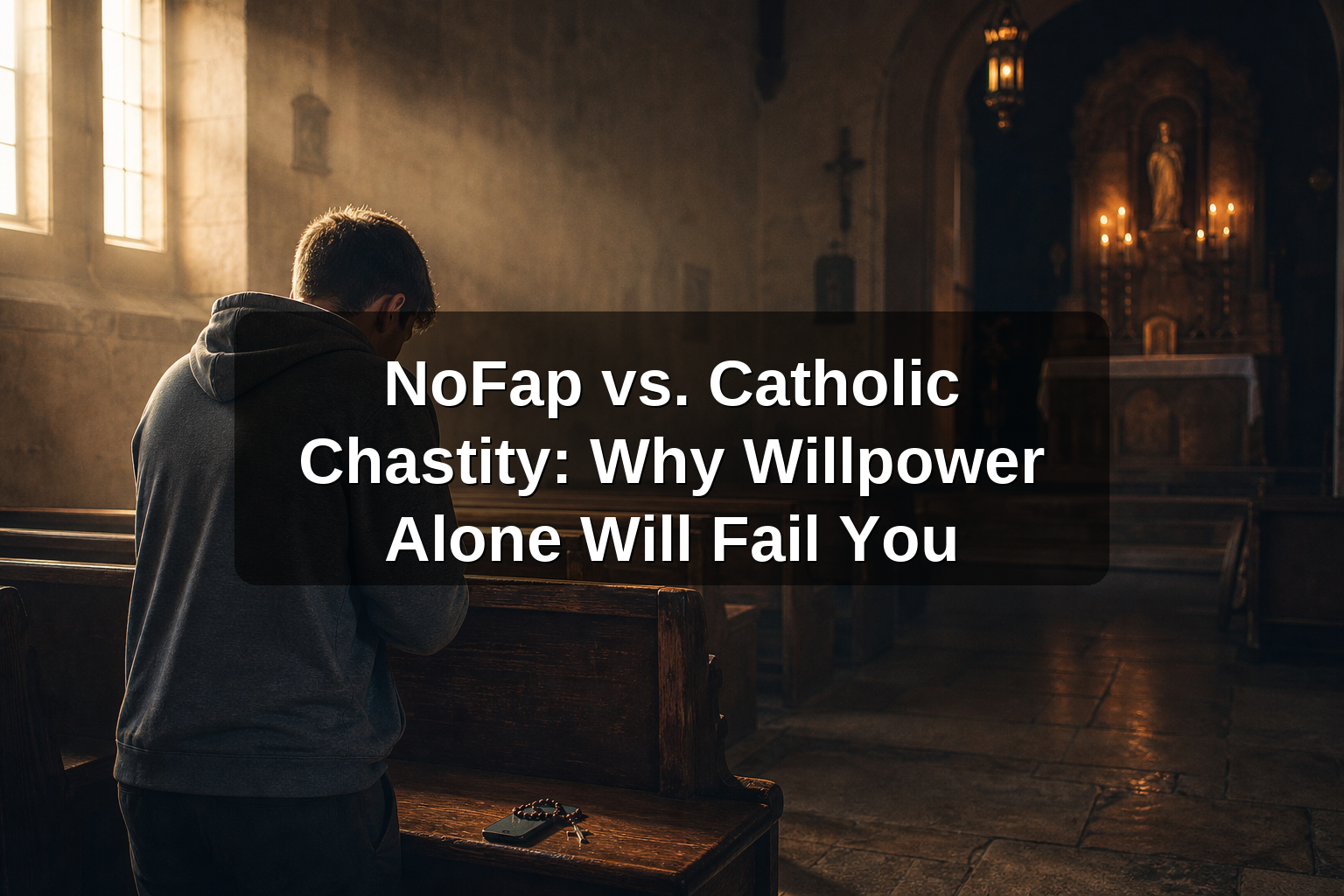 NoFap vs. Catholic Chastity: Why Willpower Alone Will Fail You